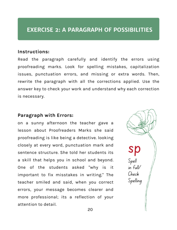 Editing Life and Work: Lessons from Proofreading Marks - 3rd to 5th Grade - Image 4