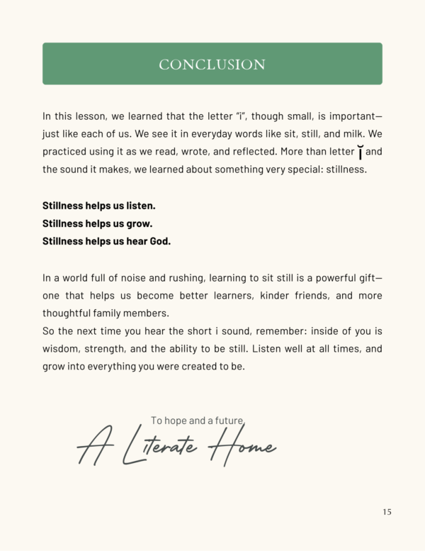 Phonic Focus: Short Letter i - Image 7